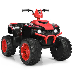 Kids ATV with LED headlights for night rides