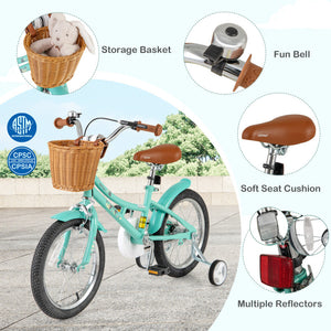 Kids balance bike with push handle option