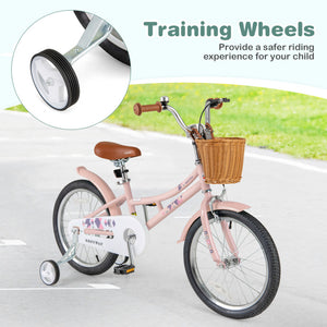 Training wheels with triangular stability