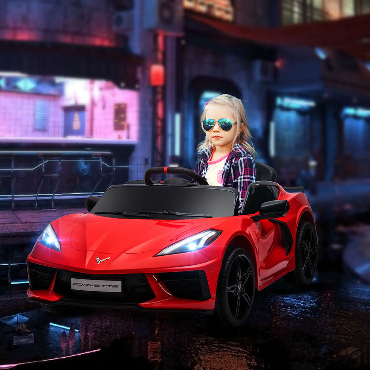 Kids Electric Car showing Rear Wheel Suspension detail