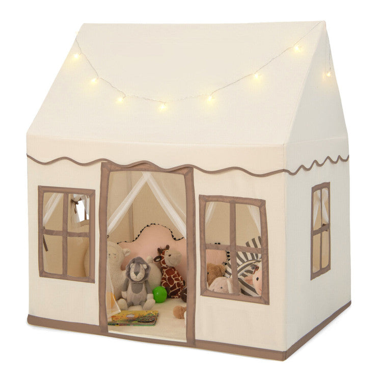 Spacious indoor play tent for toddlers and kids