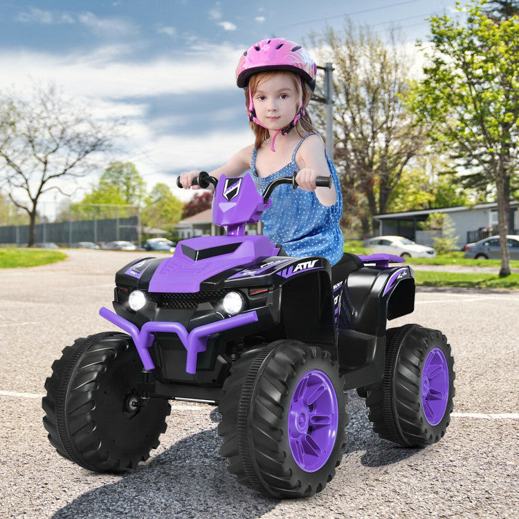 Rechargeable quad bike toy for kids with 12V power