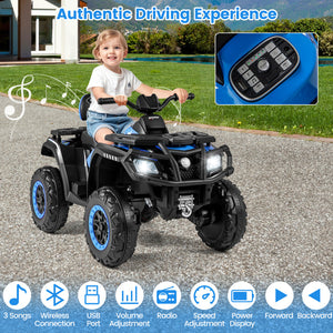 Wear-resistant tires on kids ATV