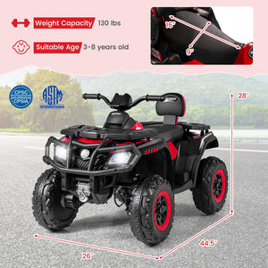 Dual speed mode option for kids ride-on ATV