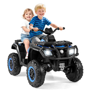Music and wireless control panel on kids ATV