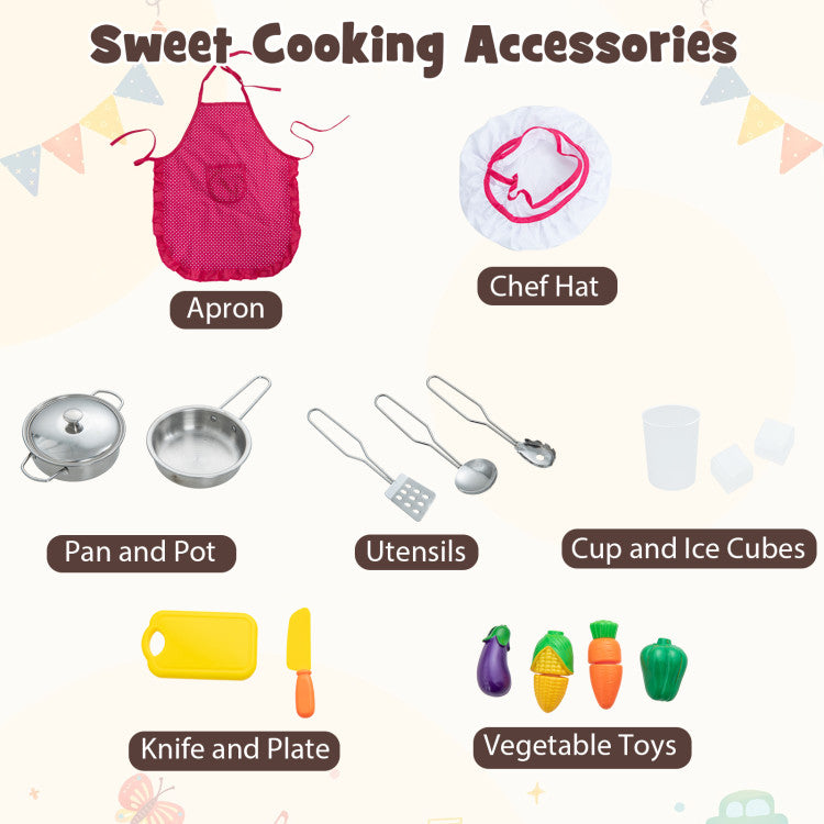 kids toy set cooking