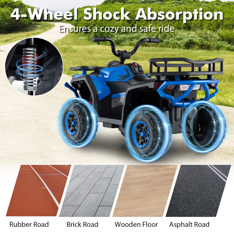 FM radio feature on kids ATV dashboard