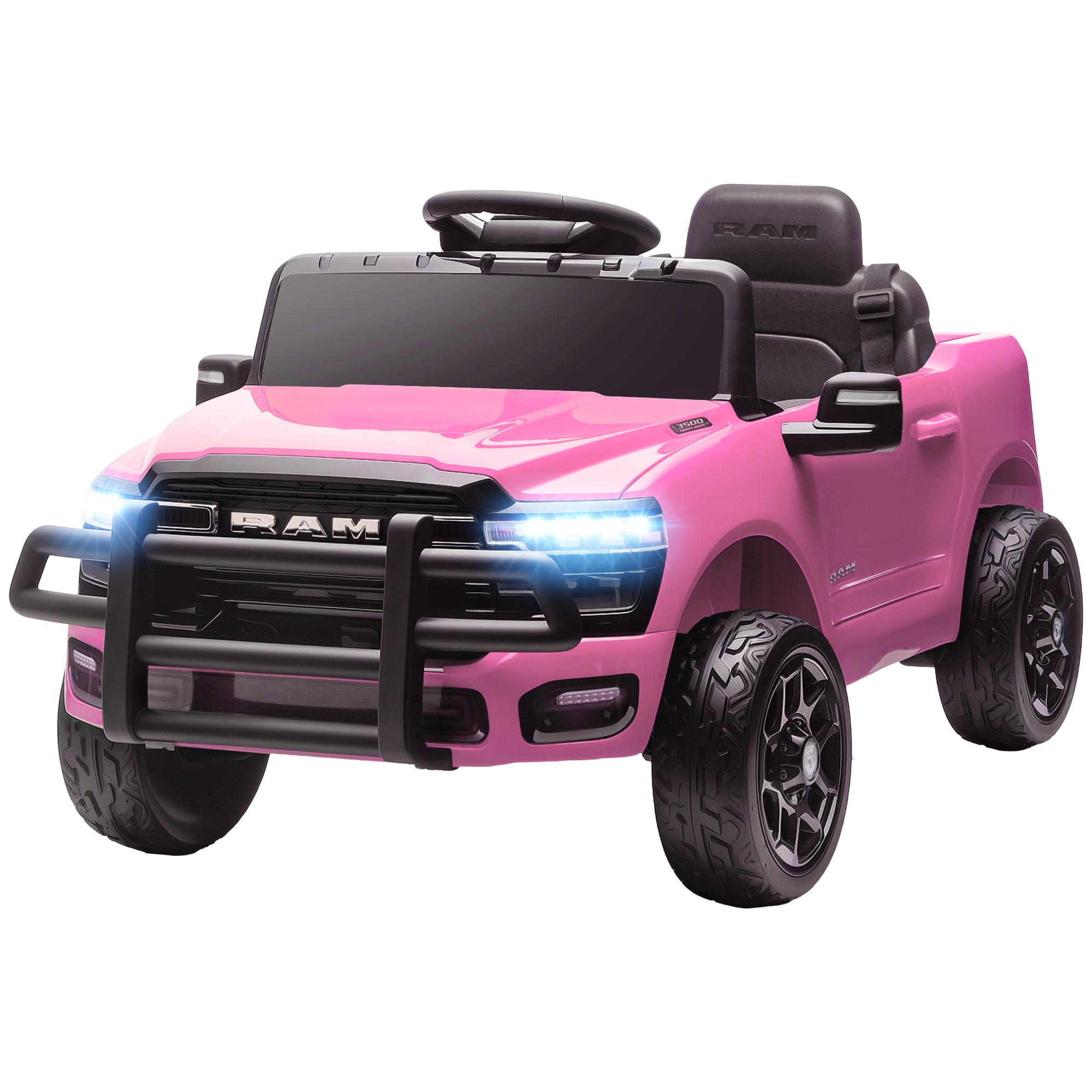 Kids electric pickup truck with working doors