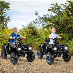 Front view of kids 24V ride-on ATV
