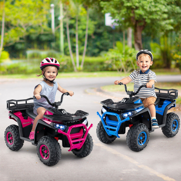 Wireless connection feature on kids ride-on ATV