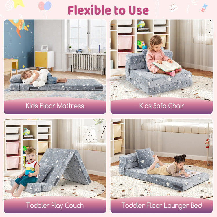 Light-Up Glow Couch for Kids Nighttime Comfort