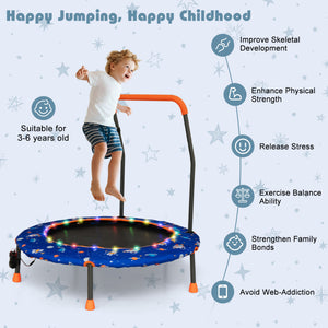 Low impact bungee trampoline for toddlers