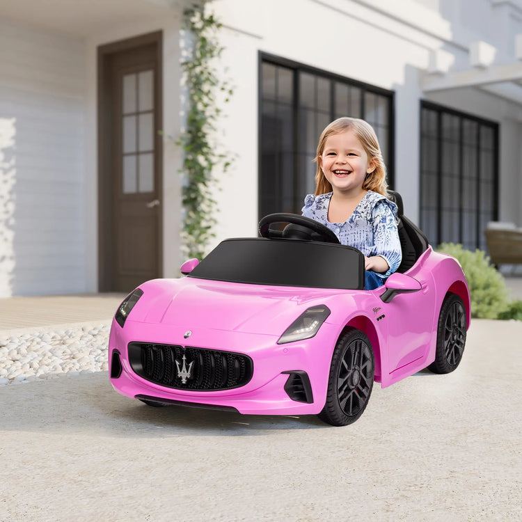 Licensed Maserati ride on car for kids with LED lights