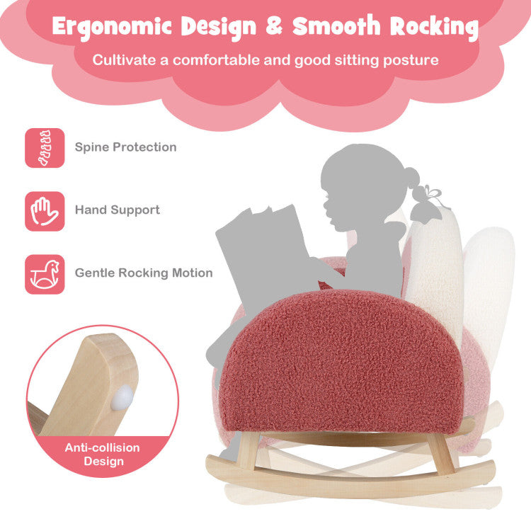Mini rocking sofa chair for children’s rooms