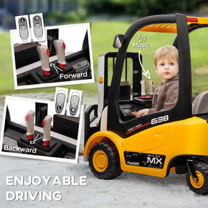 forklift toys for boys 3-5 year old driving