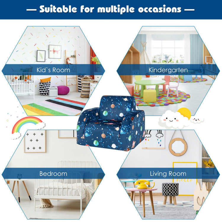 Multifunctional Convertible Kid Chair and Bed