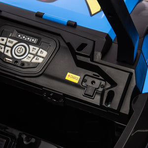 cop power wheels patrol toy front angle