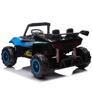 power wheels police car with music player