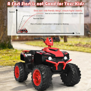 Quad bike for kids with LED lights and sounds