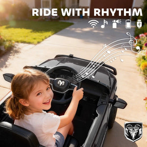 Realistic ride-on truck design for kids