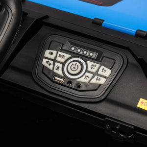 childrens electric police car with double seats