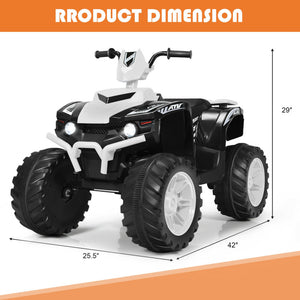 Rechargeable electric ATV toy for young riders