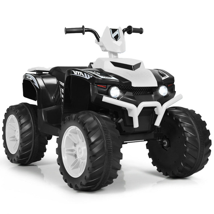 Ride-on ATV with realistic engine and horn sounds