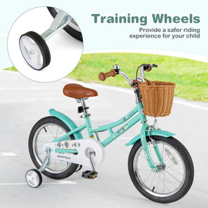 Ride on bike basket carrying snacks