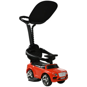 Ride-on bike suitable for indoor and outdoor use