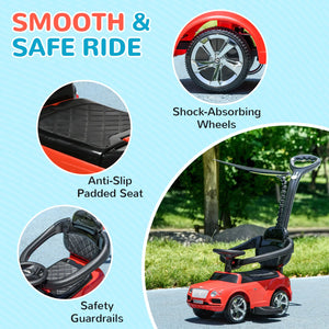 Ride-on motorbike styled for 5-year-olds (recommended up to age 4)