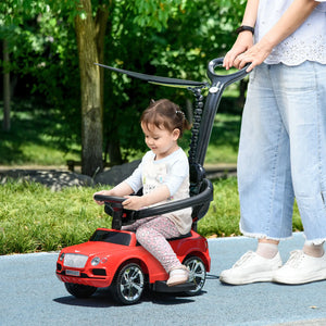 Ride-on motorbike suitable for 2-year-olds with safe design