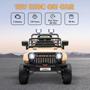 Qaba kids ride-on truck compared to ride-on bumper car