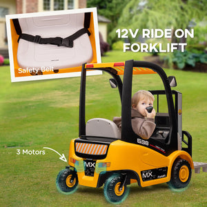 forklift toys for boys in action