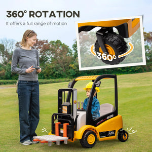 forklift toy truck battery powered