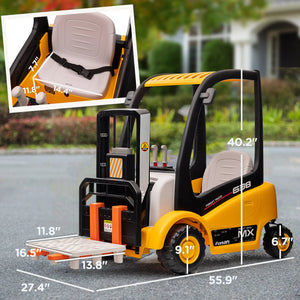 forklift toy rc style for construction fun