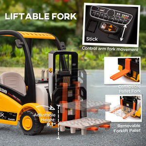 forklift toy ride on with safety belt