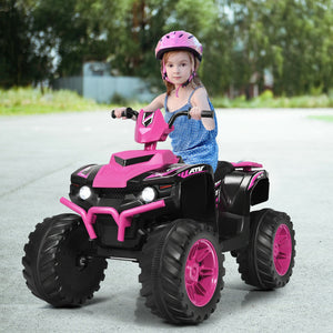 Safe electric ATV for kids aged 3 to 7 years