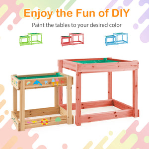Sandbox with UV protection canopy top