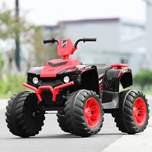 Strong and stable kids ATV with large wheels