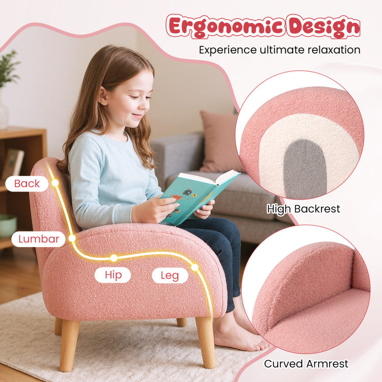 Toddler nursery sofa chair for cozy seating