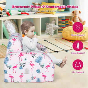 Kids Sleeper Chair Converts to Lounger Easily