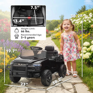 Toddler electric ride-on pickup truck toy