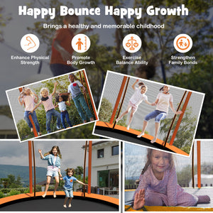 trampoline inner net for added safety