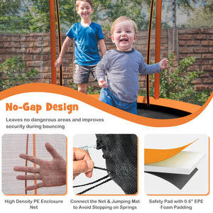 trampoline thick spring cover for safety