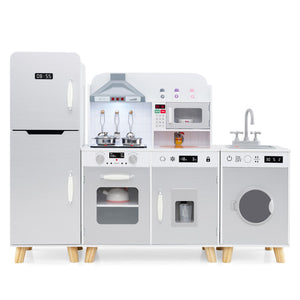 pretend kitchen appliances like washing machine and microwave
