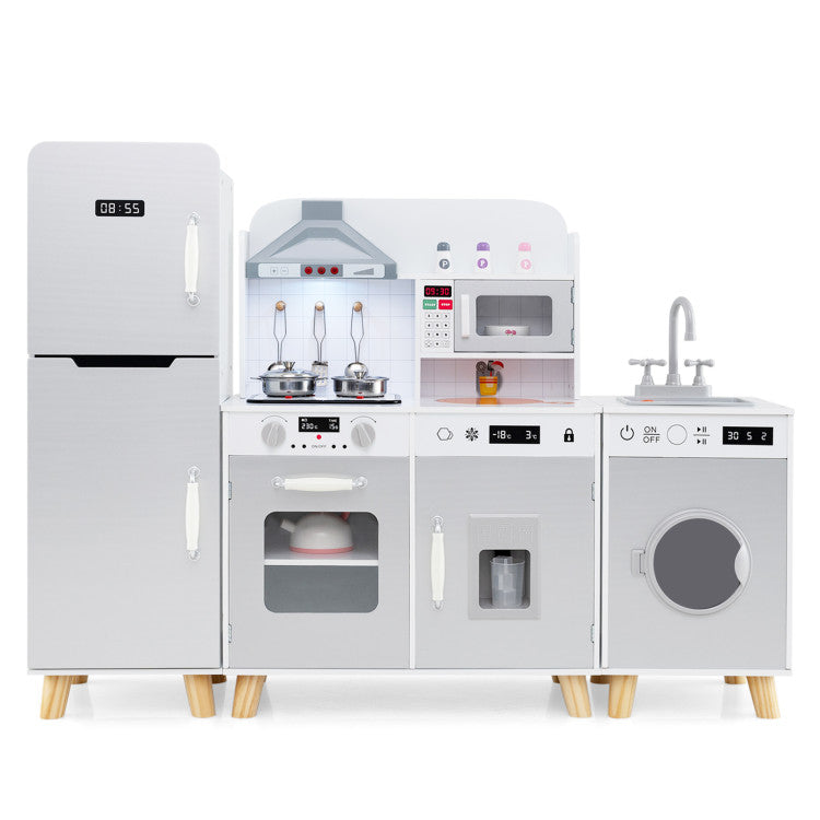 pretend kitchen appliances like washing machine and microwave