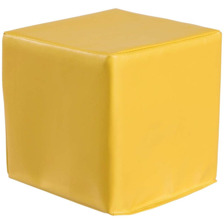 12 Pieces 8-Inch PU Foam Big Building Blocks for Kids – Soft, Lightweight, Colorful Educational Blocks for Toddlers and Preschool