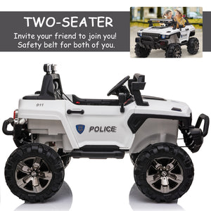 power wheels police car