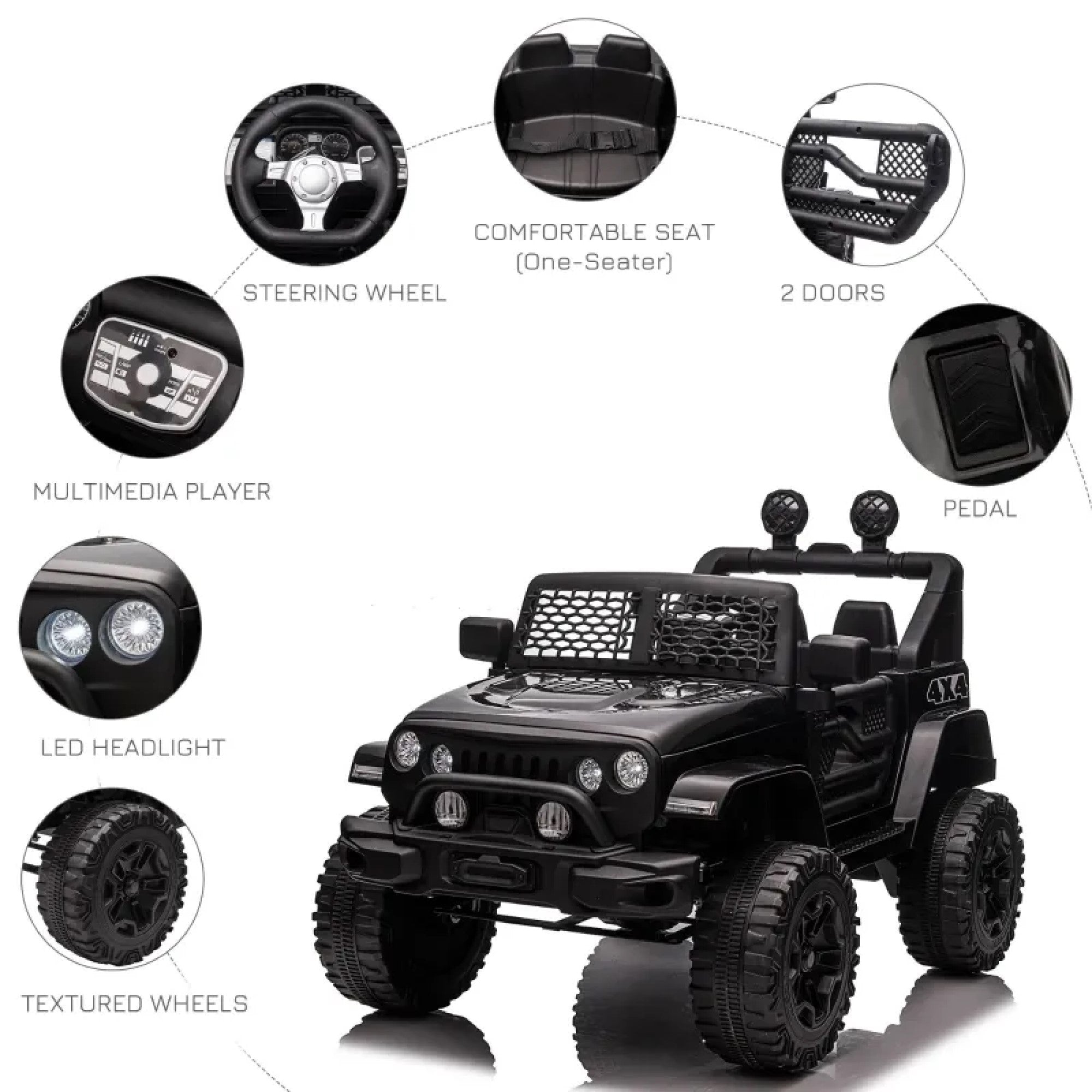 12v remote control ride on car