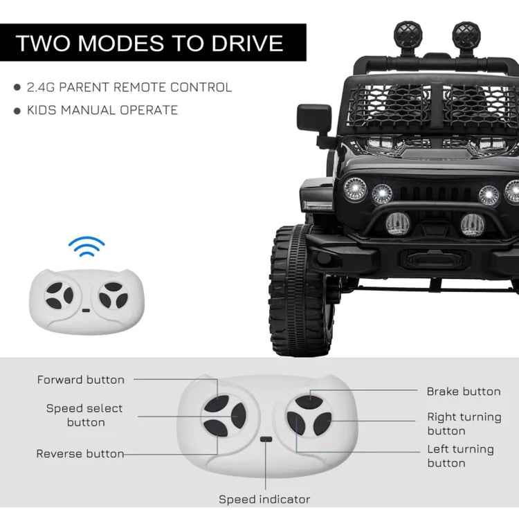 12v remote control ride on car